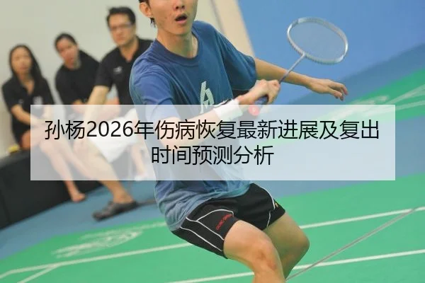 孙杨2026年伤病恢复最新进展及复出时间预测分析